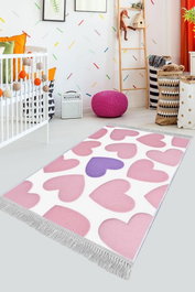Conceptum Alfombra de Terciopelo ELS537 80 x 120 cm Multicolor